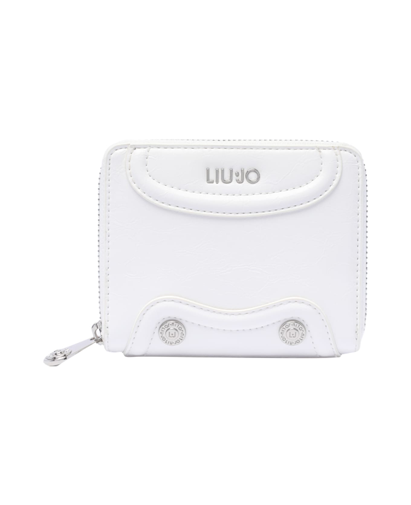 Liu-Jo Logo Wallet - Bianco 財布