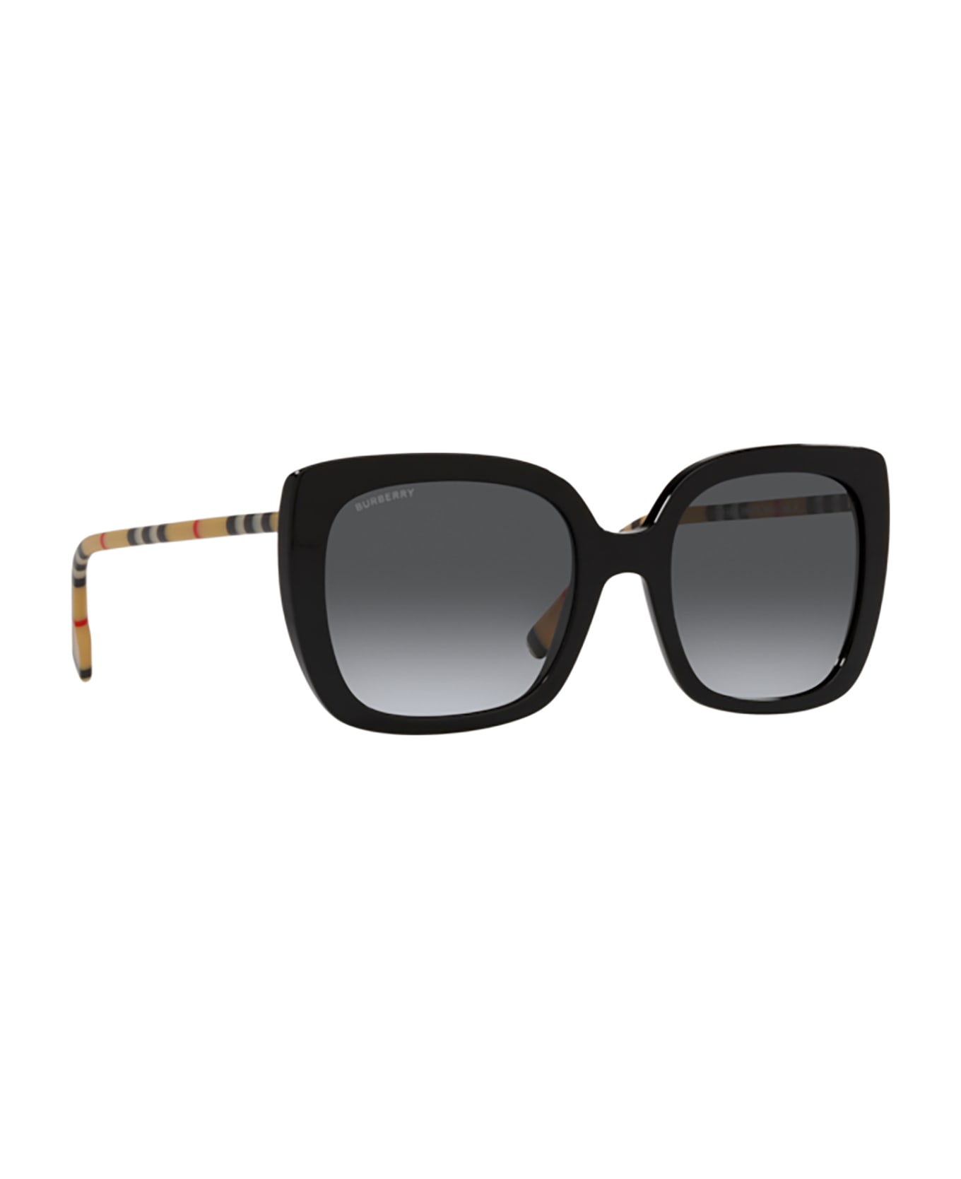Burberry Eyewear Be4323 Black Sunglasses - Black