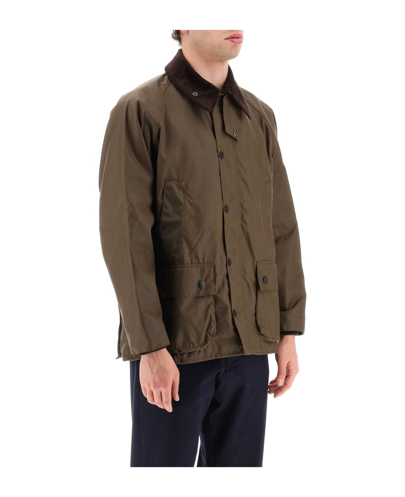 Barbour Classic Bedal Jacket In Waxed Cotton - BARK (Brown)
