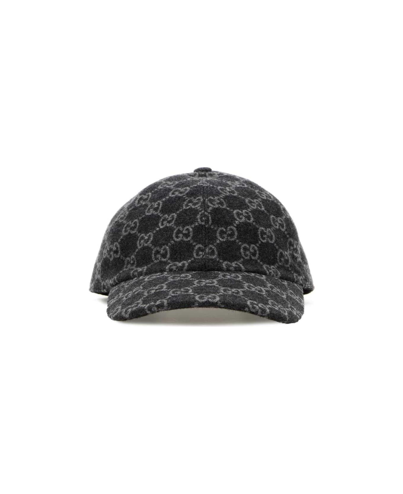 Gucci Embroidered Wool Baseball Cap - BLACKVRV