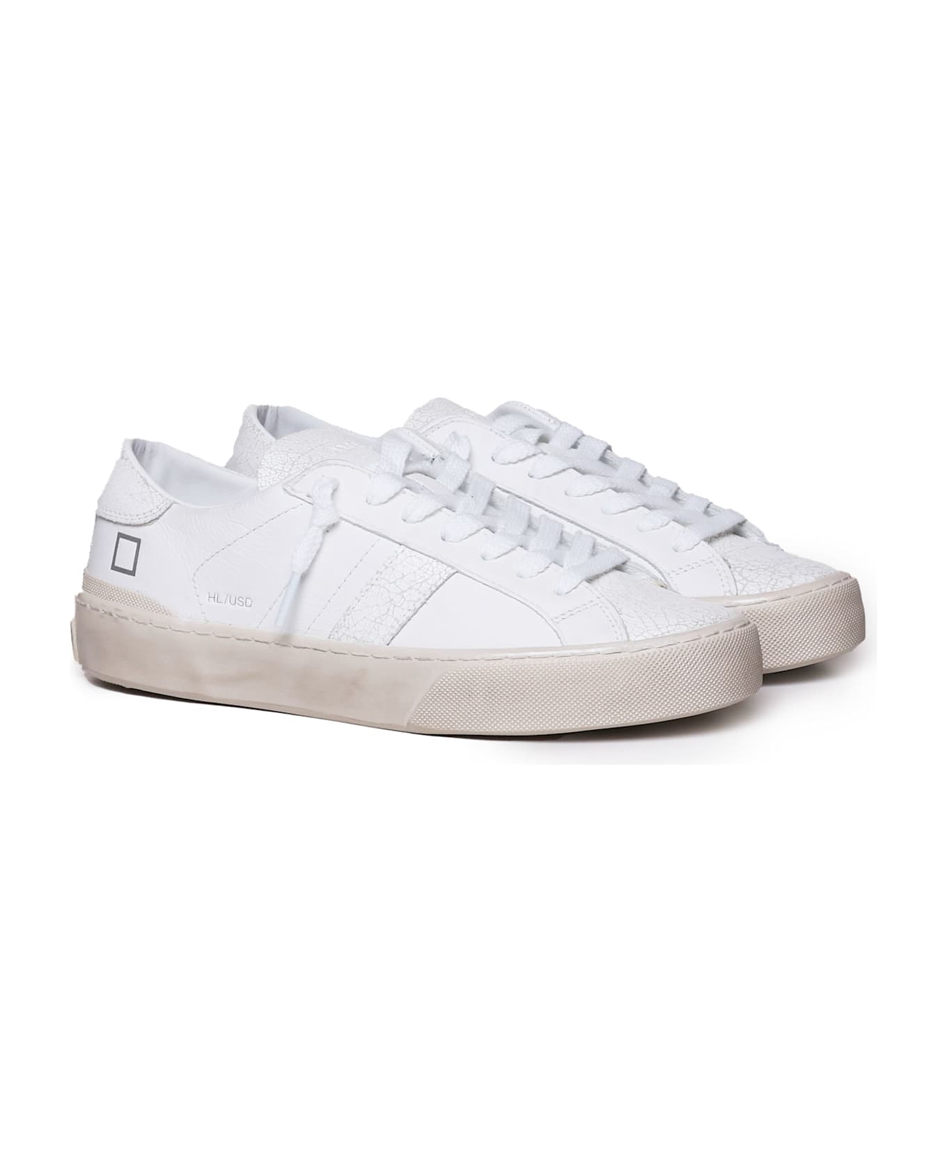 D.A.T.E. Sneakers Hill Low - Wh White