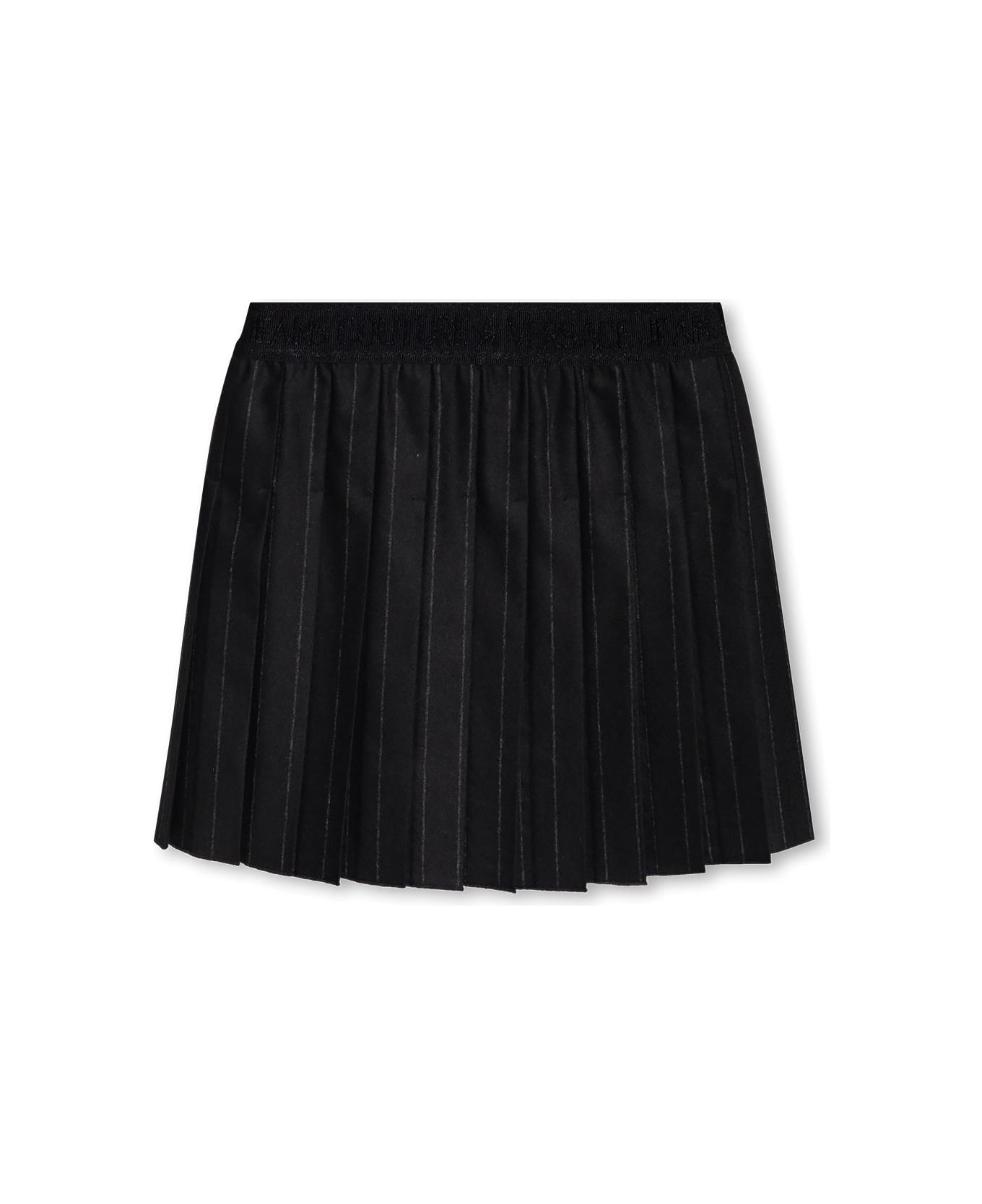 Versace Jeans Couture Pleated Skirt - BLACK