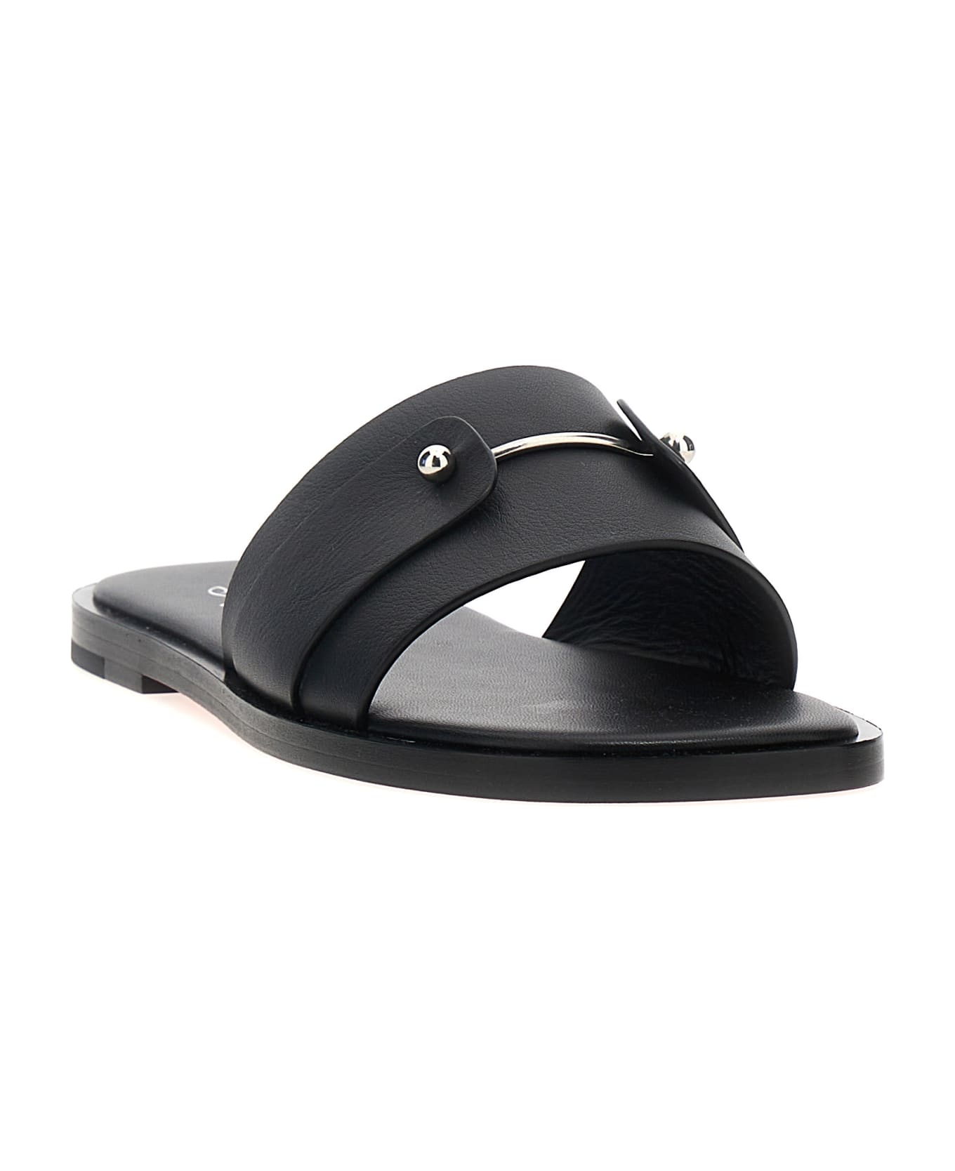 Christian Louboutin 'chambelimule Flat' Sandals - Black その他各種シューズ