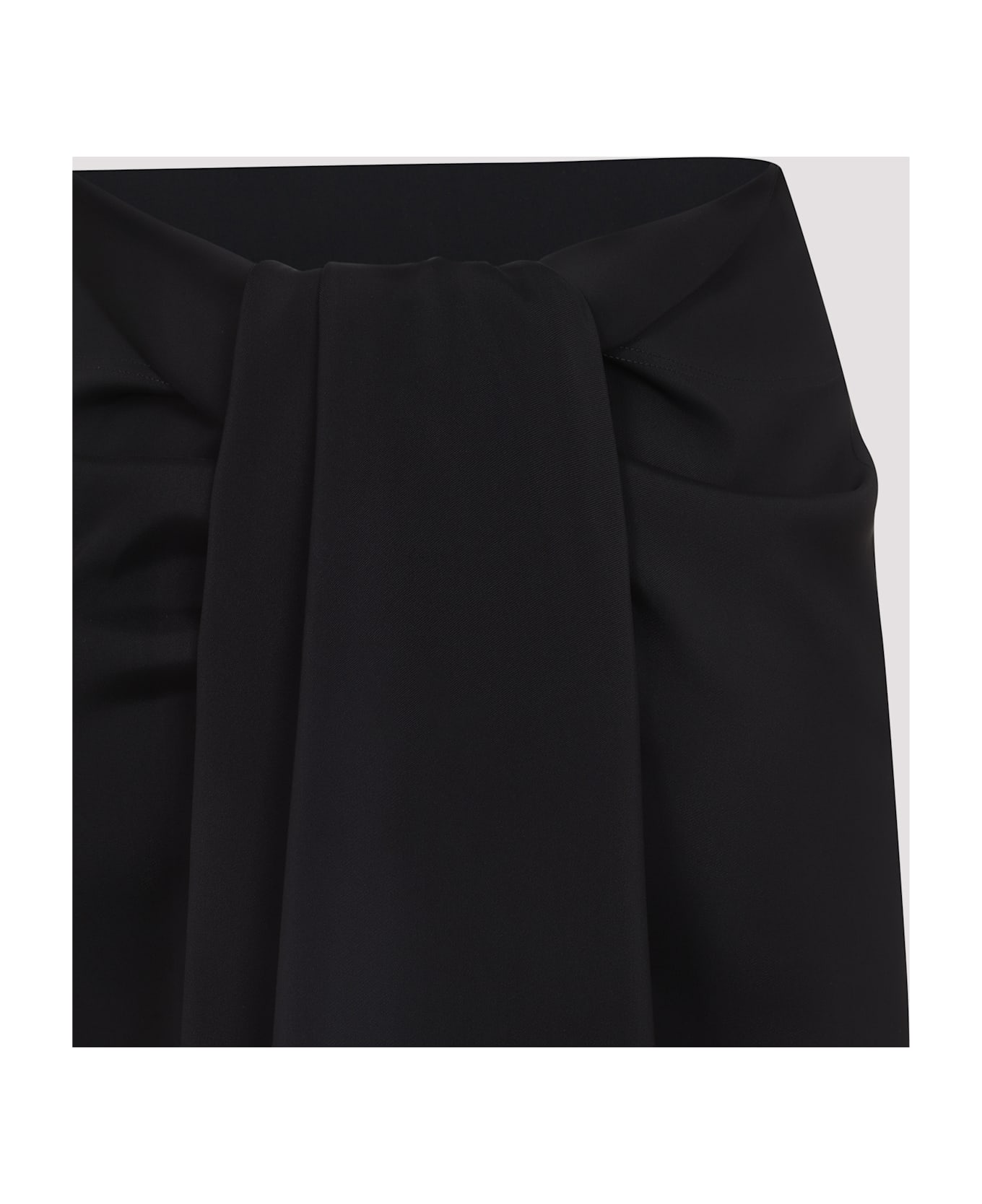 Jacquemus La Jupe Sablier Midi Skirt - Black