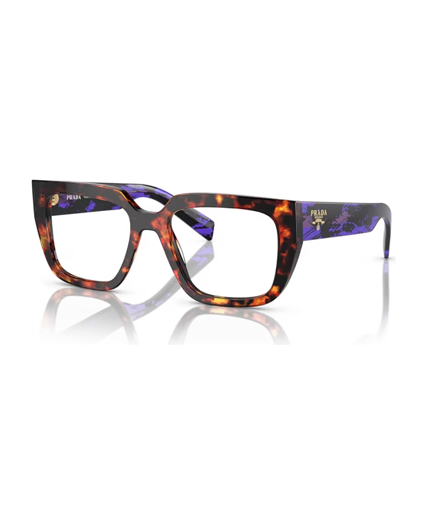 Prada Eyewear Pr A03v Havana Magma Glasses - Havana Magma
