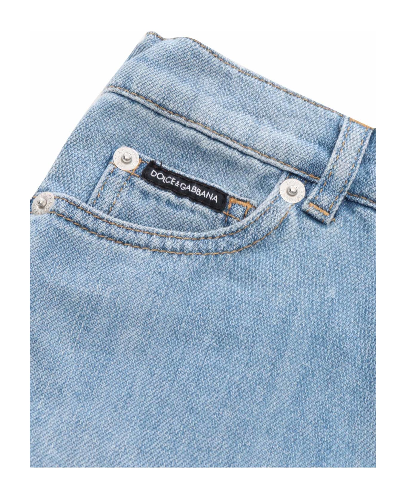 Dolce & Gabbana 5 Pockets Trousers - MULTICOLOR