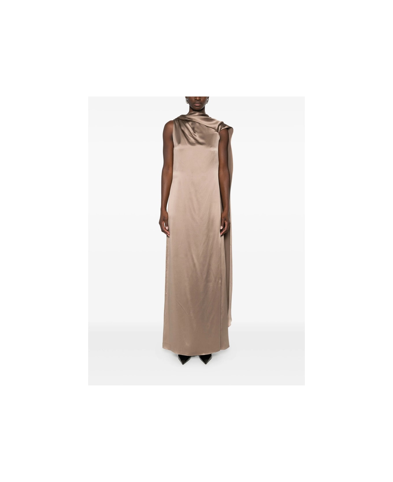 Max Mara Pianoforte Dress - NEUTRALS
