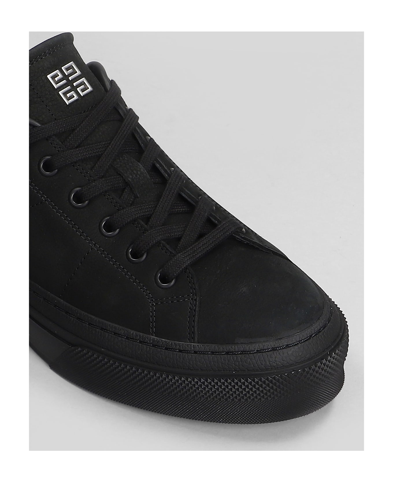 Givenchy City Sport Sneakers Sneakers In Black Leather - black