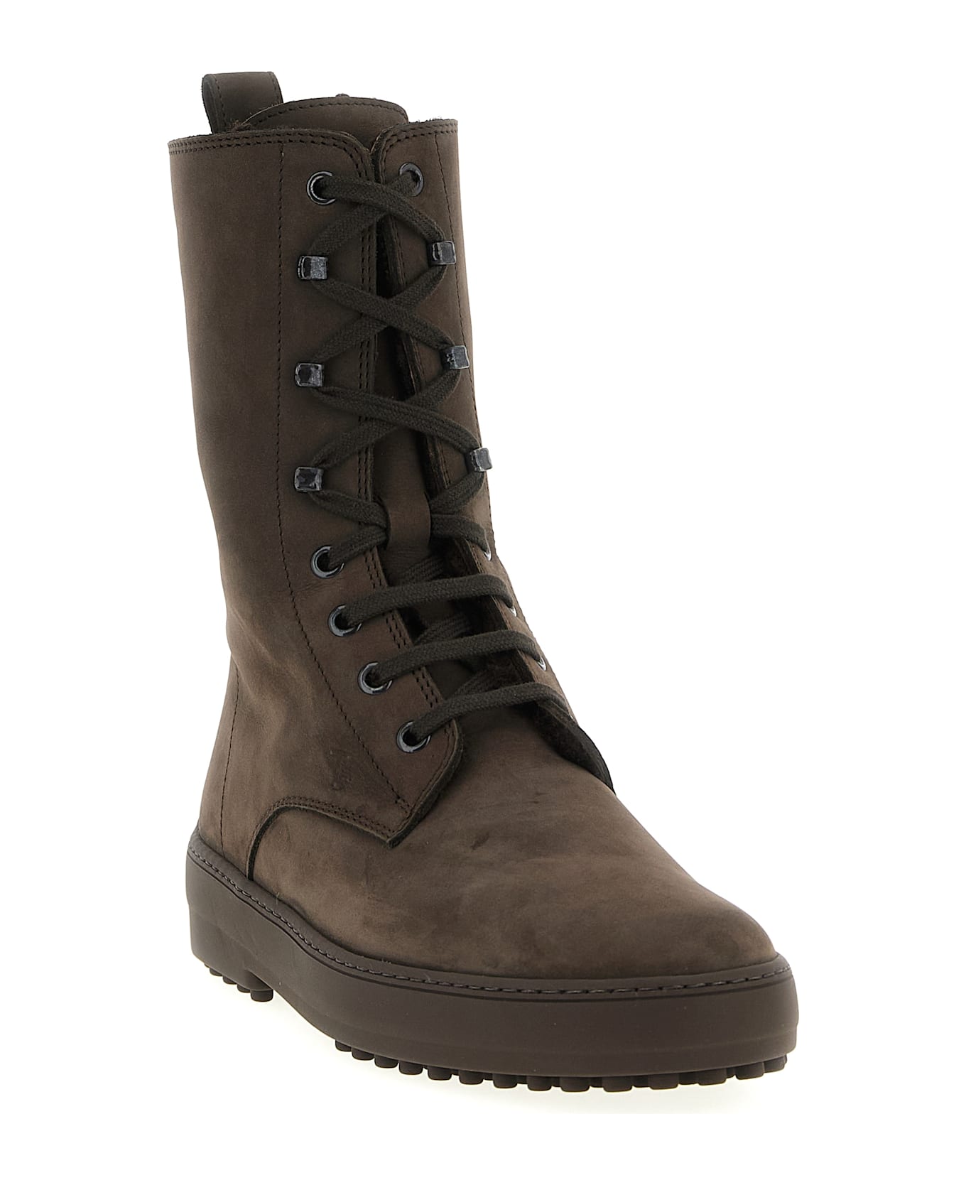 Tod
s 
winter Gommino
 Ankle Boots - Brown