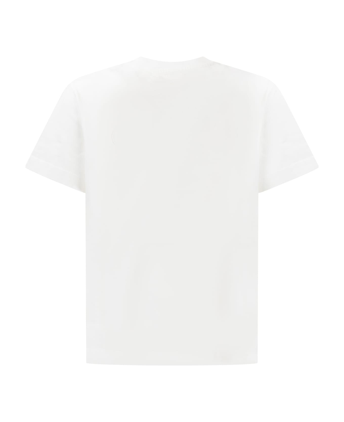 Off-White Logo Big Bookish T-shirt - WHITE GREEN