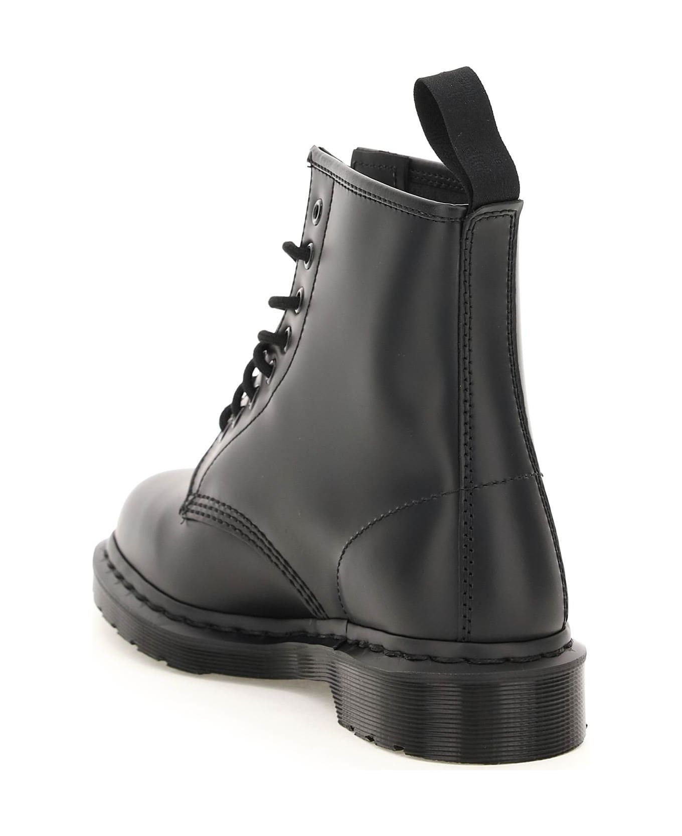 Dr. Martens 1460 Mono Smooth Lace-up Combat Boots - black