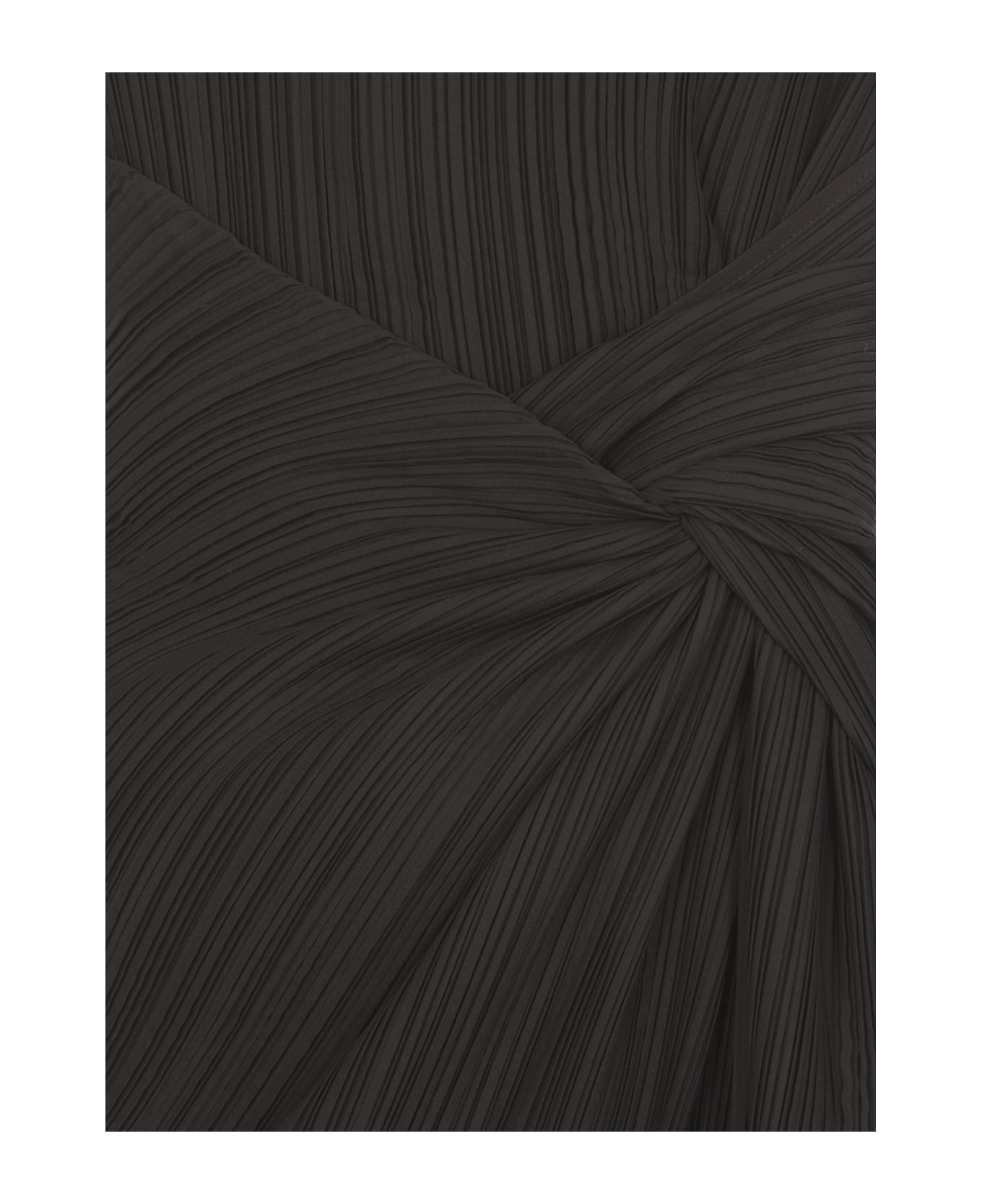 Lanvin Pleated Dress - Black