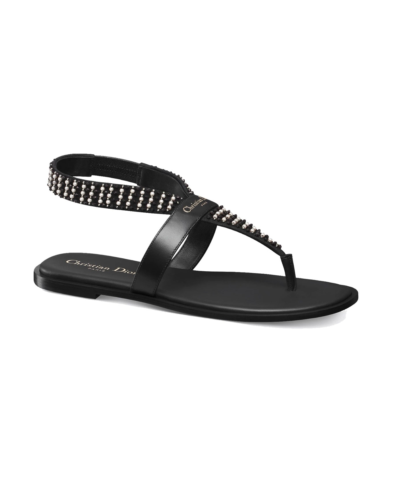 Dior Eclat Thong Sandal - Black