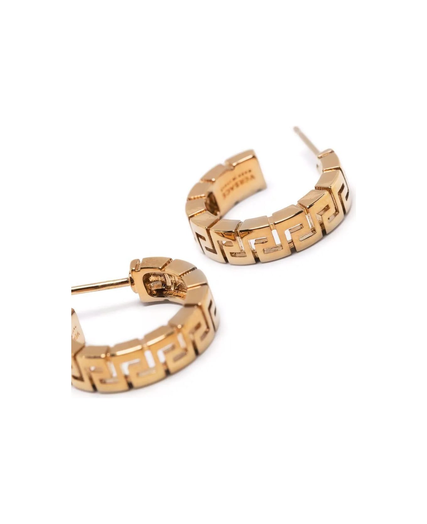 Versace Gold Metal Earrings main image 0