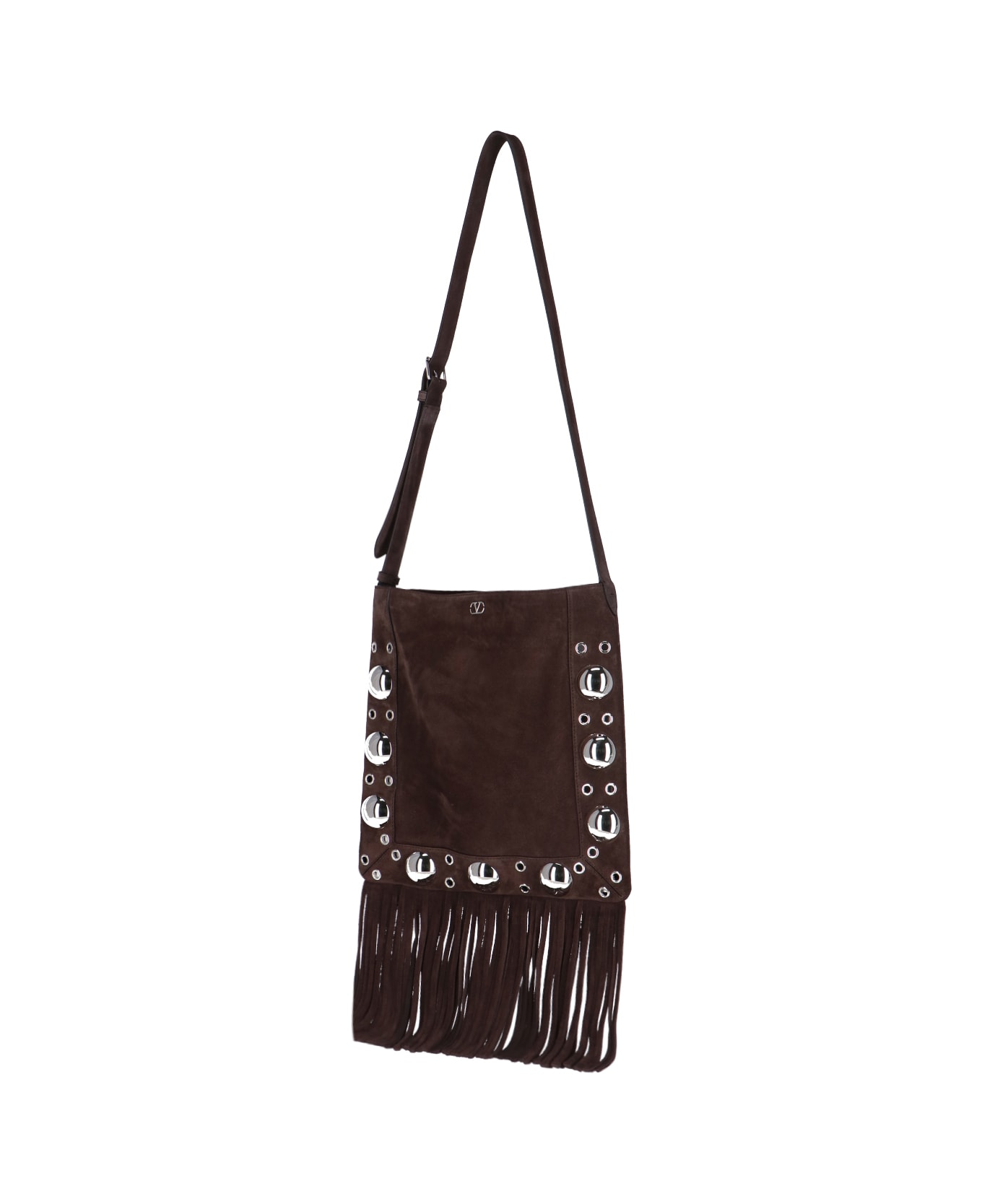 Valentino Garavani 'nellcôte' Shoulder Bag - Brown