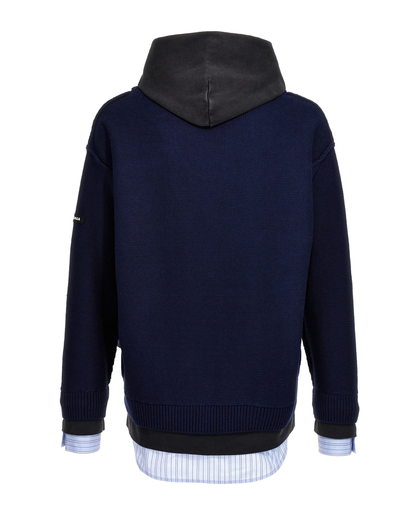 Balenciaga Layered Sweater - Blue