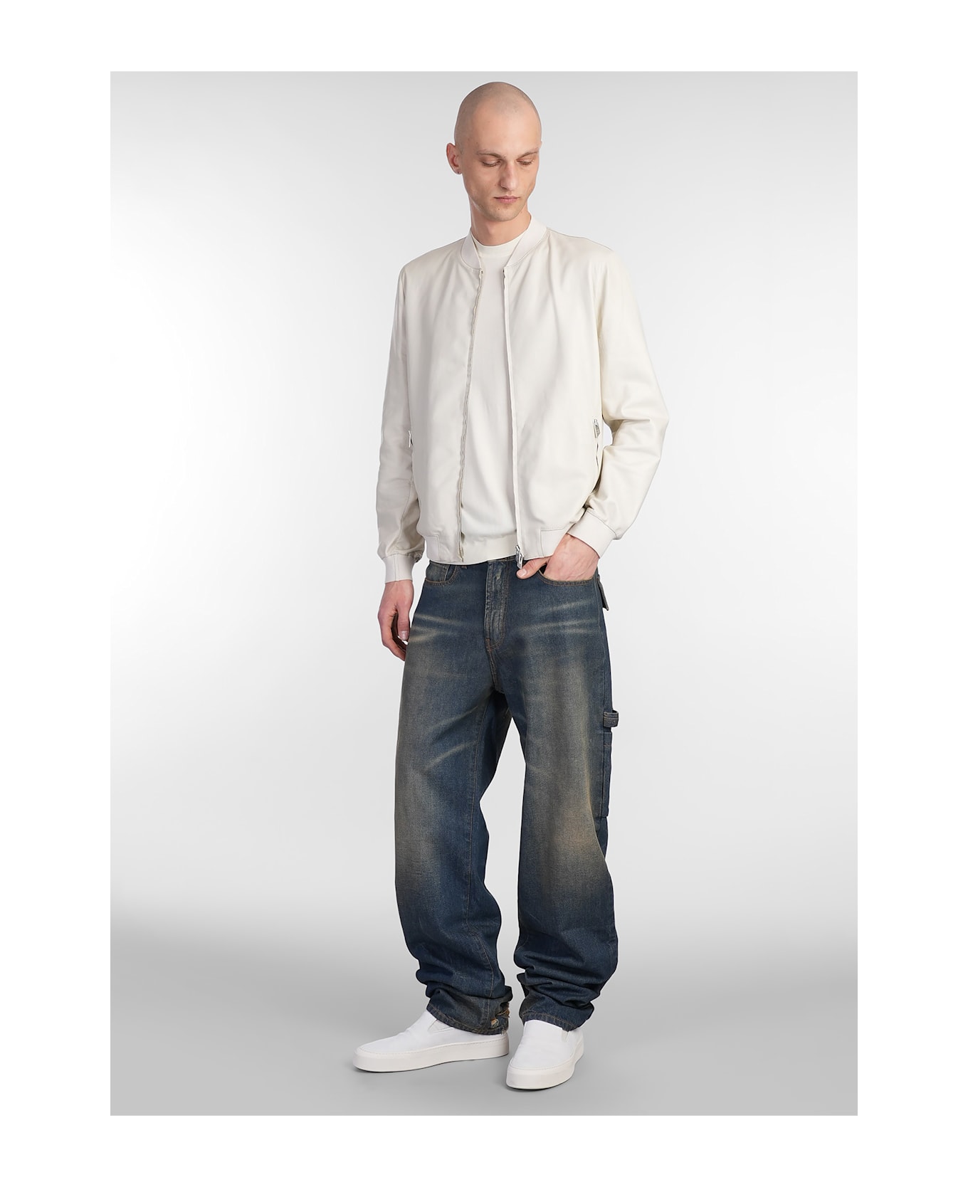 Salvatore Santoro Jeans In Blue Denim - blue
