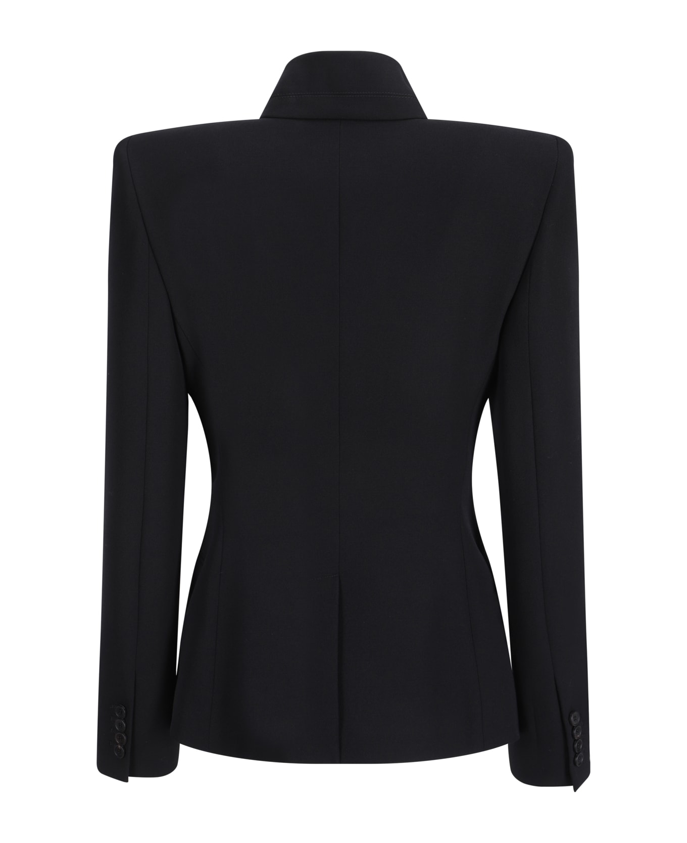ジャケット alexander mcqueen FW24 Black wool blazer (802643QJACH 1000) Alexander McQueen Black Wool Blazer – LOZURI®