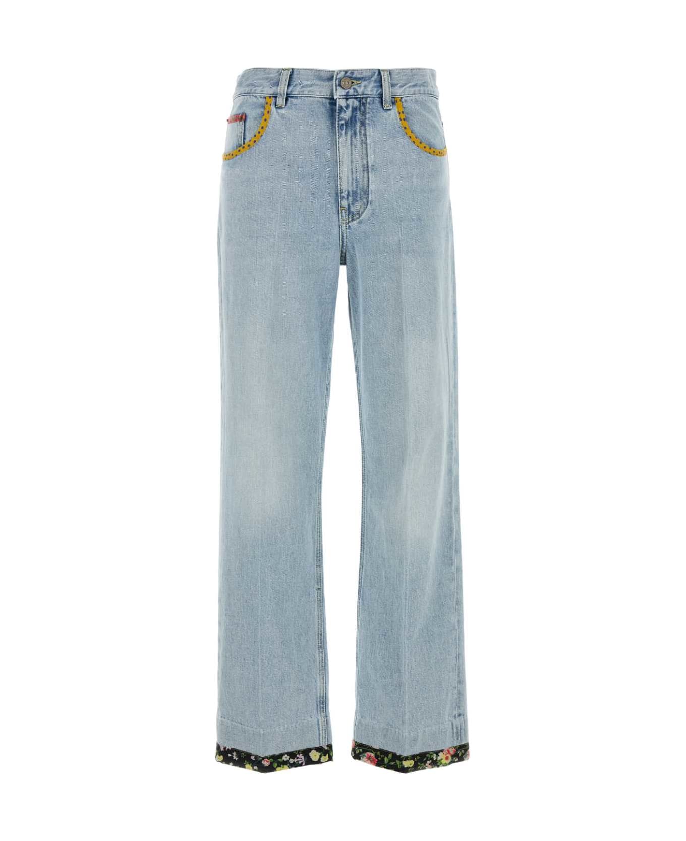 Valentino Garavani Floral Edge Jeans
