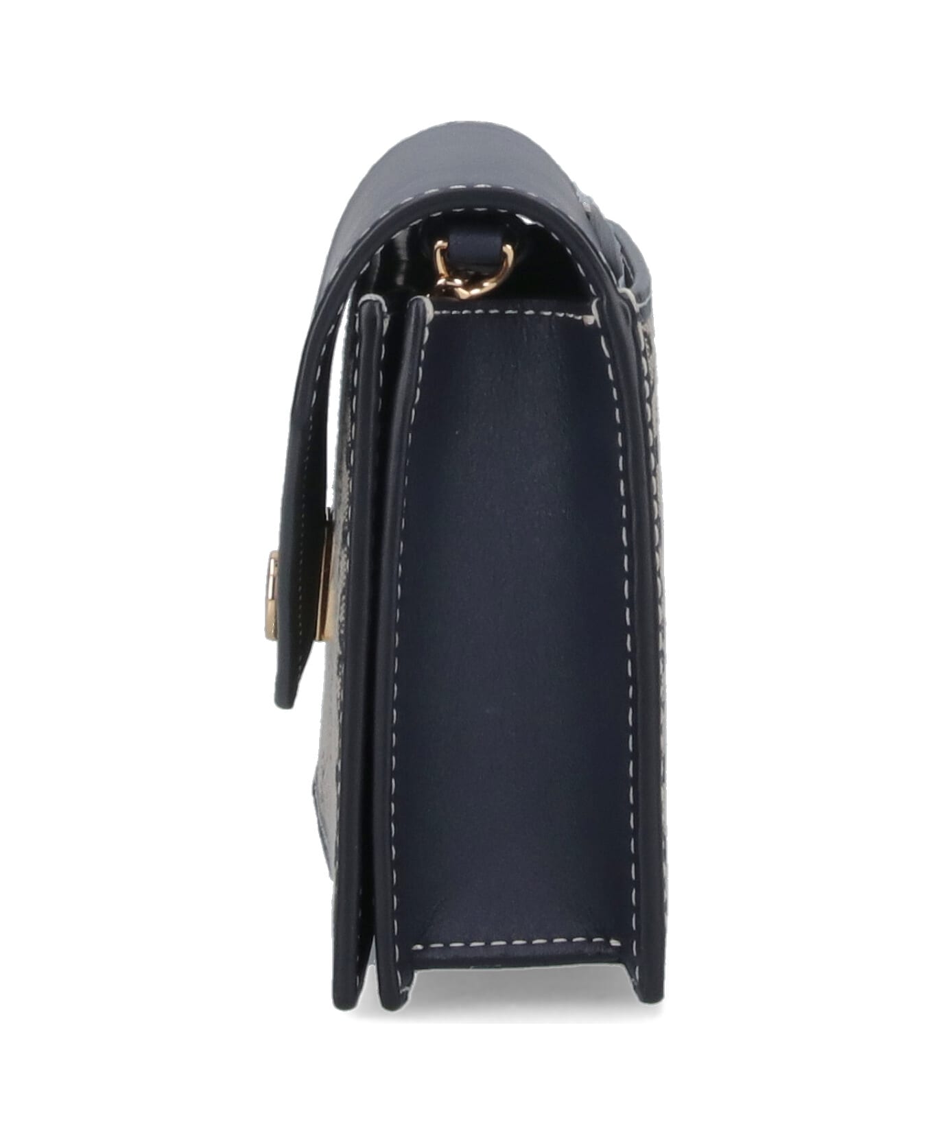 Tory Burch 
t Monogram
 Chain Wallet - BLUE