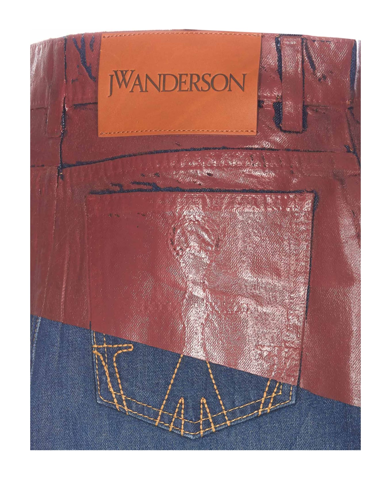 J.W. Anderson Denim Mini Skirt - Blue