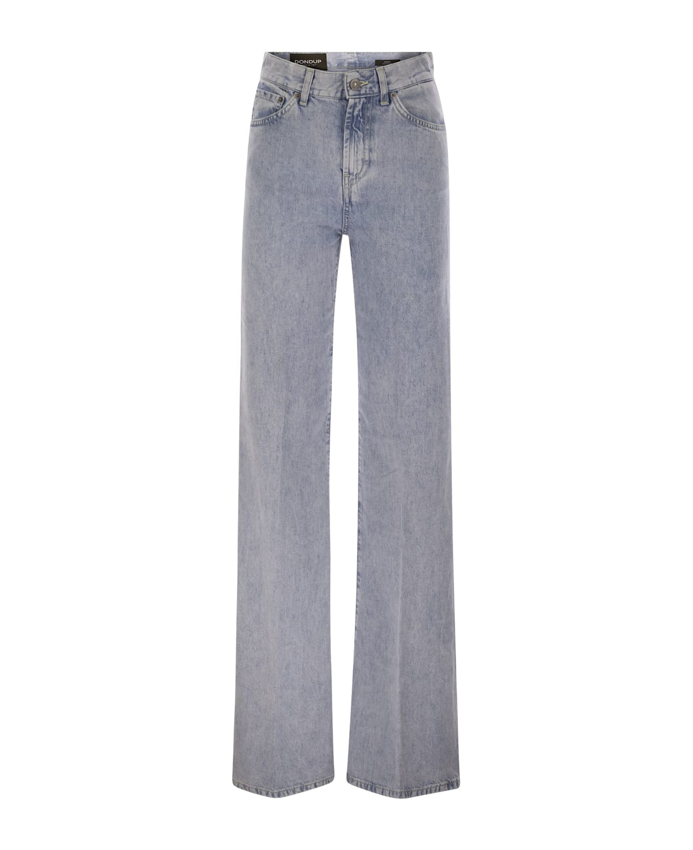 Dondup Amber - Wide-leg Jeans - Blu