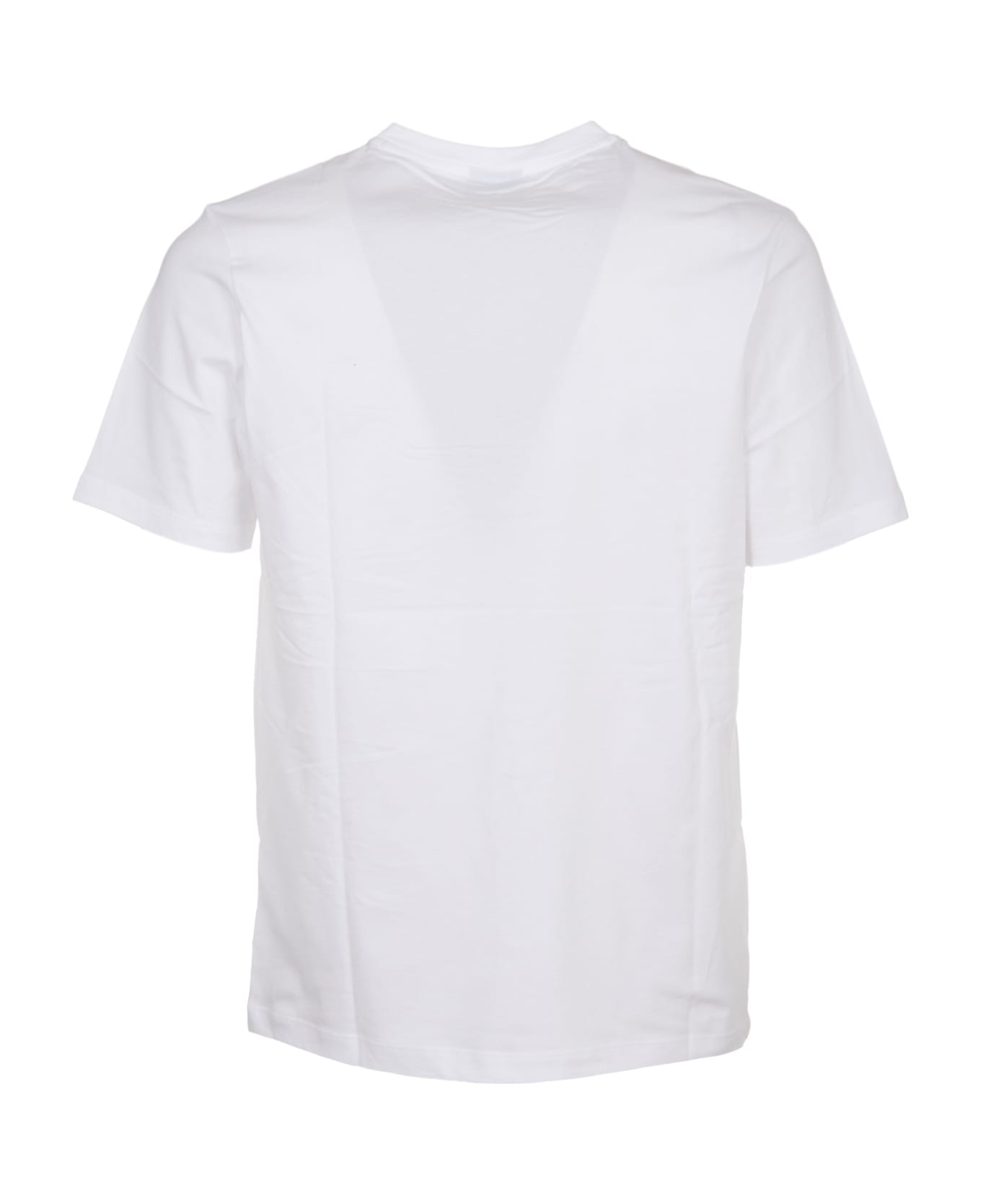 Paul&Shark White T-shirt With Logo - C