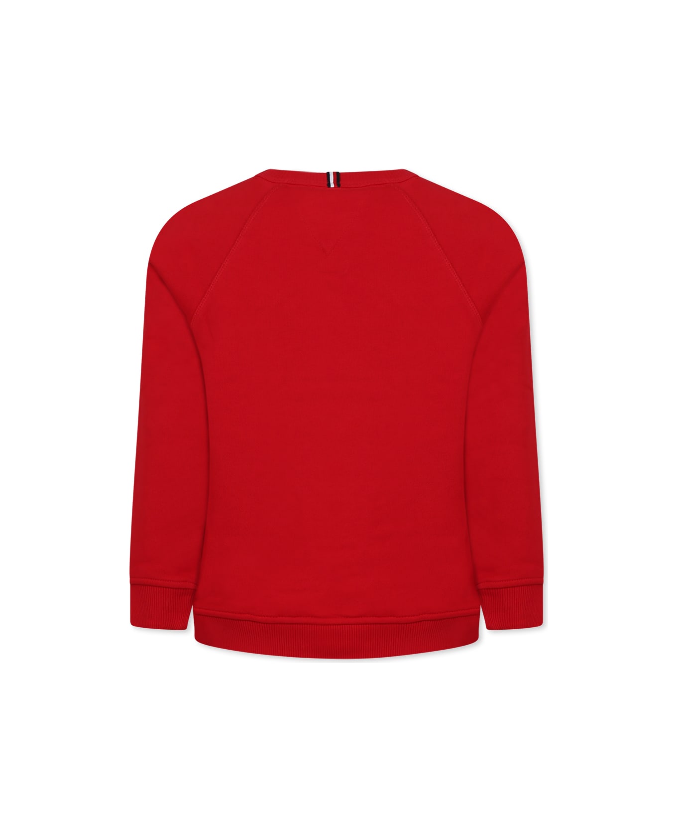 Tommy Hilfiger Burgundy Sweatshirt For Kids With Logo - Bordeaux