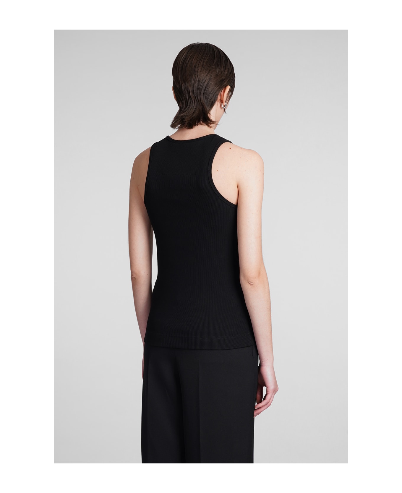 Givenchy Tank Top In Black Cotton - black