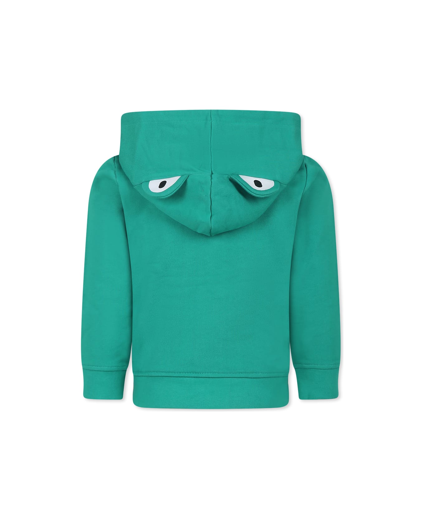Stella McCartney Kids Green Sweatshirt For Boy With Rabbit - Green