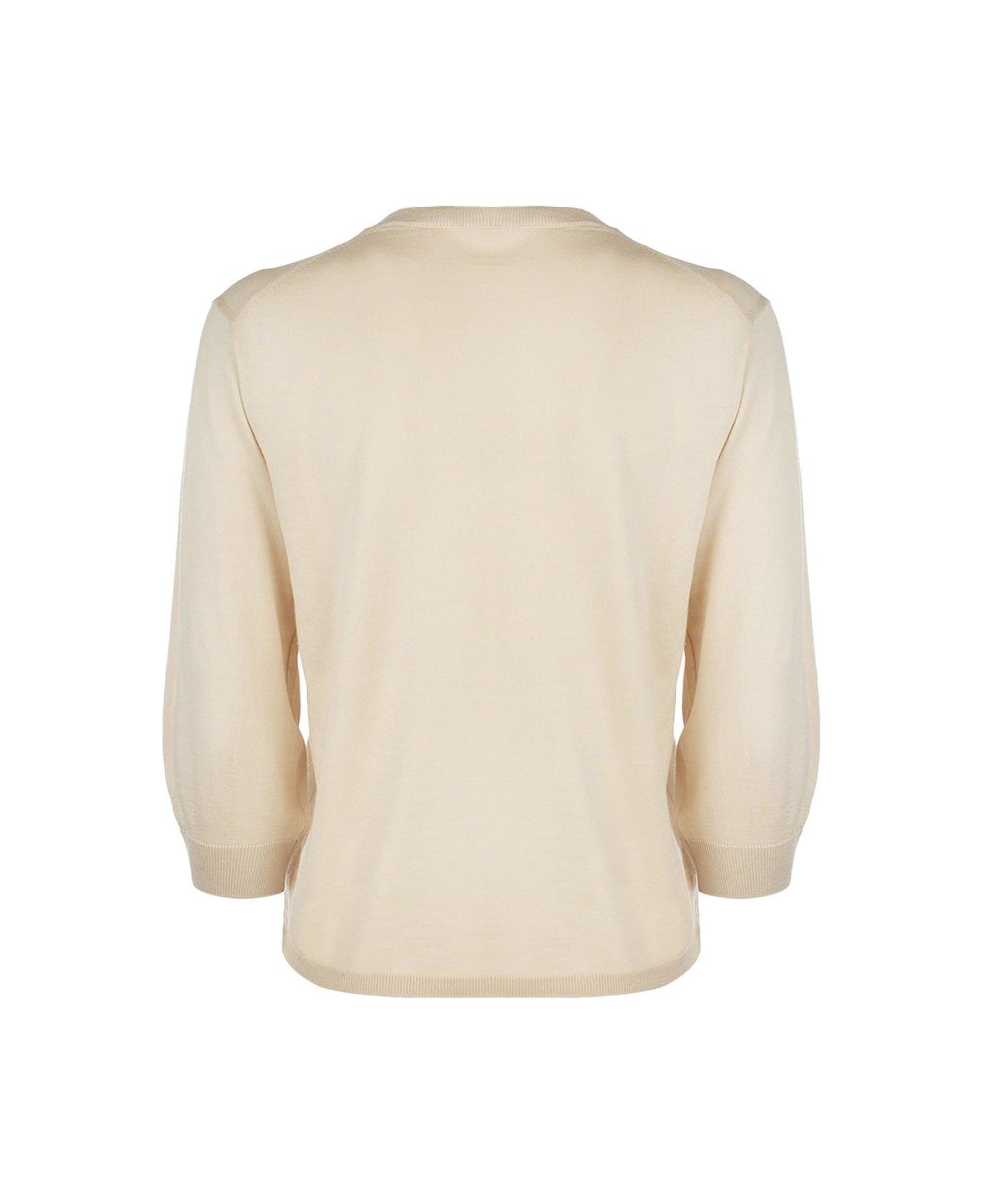 
S Max Mara Amici Crewneck Jumper - BEIGE