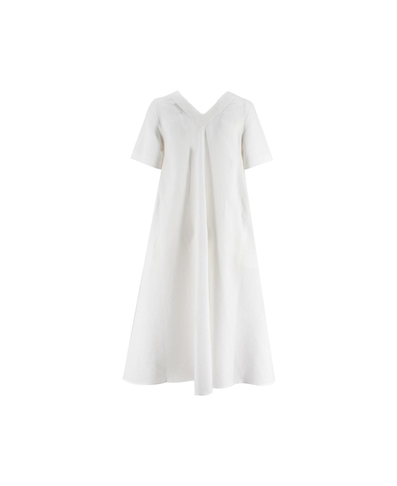 Le Tricot Perugia Dress - WHITE ワンピース＆ドレス
