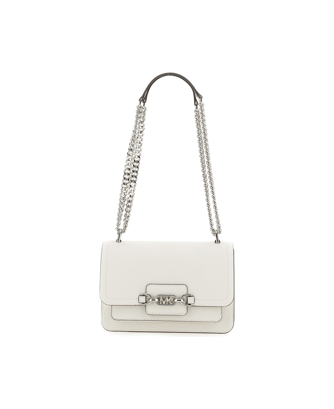 Michael Kors Heather Extra-small Shoulder Bag - WHITE