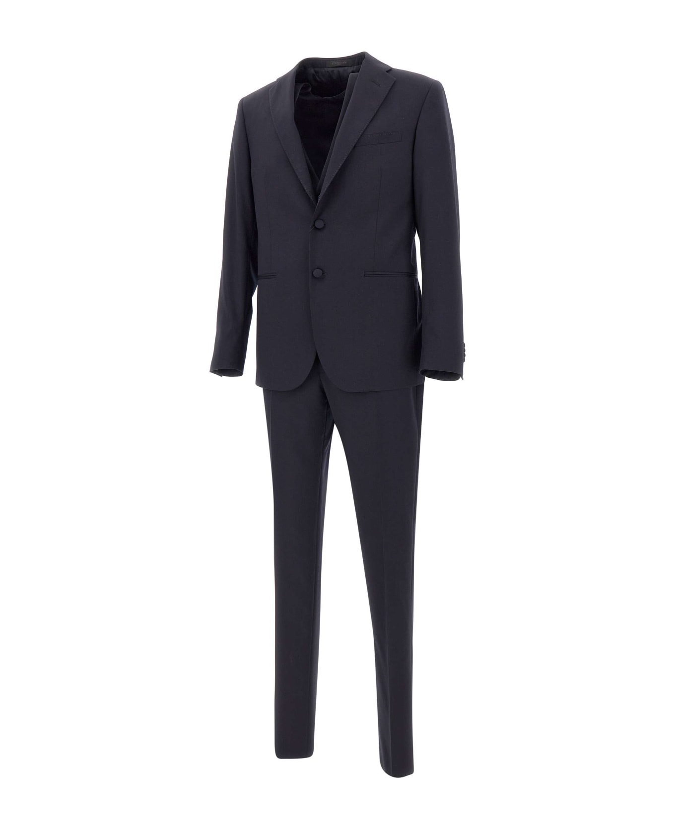 Corneliani Fresh Wool Corneliani Three-piece Formal Suit - BLUE