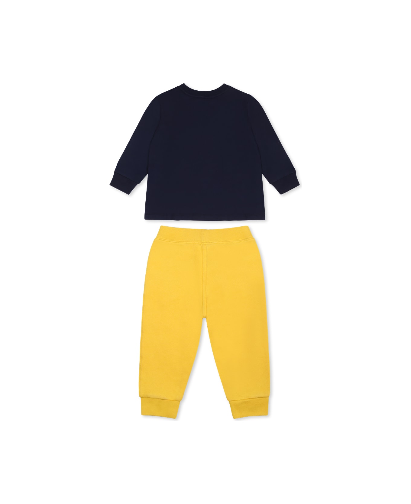 Ralph Lauren Multicolor Suit For Baby Boy With Polo Bear - Multicolor