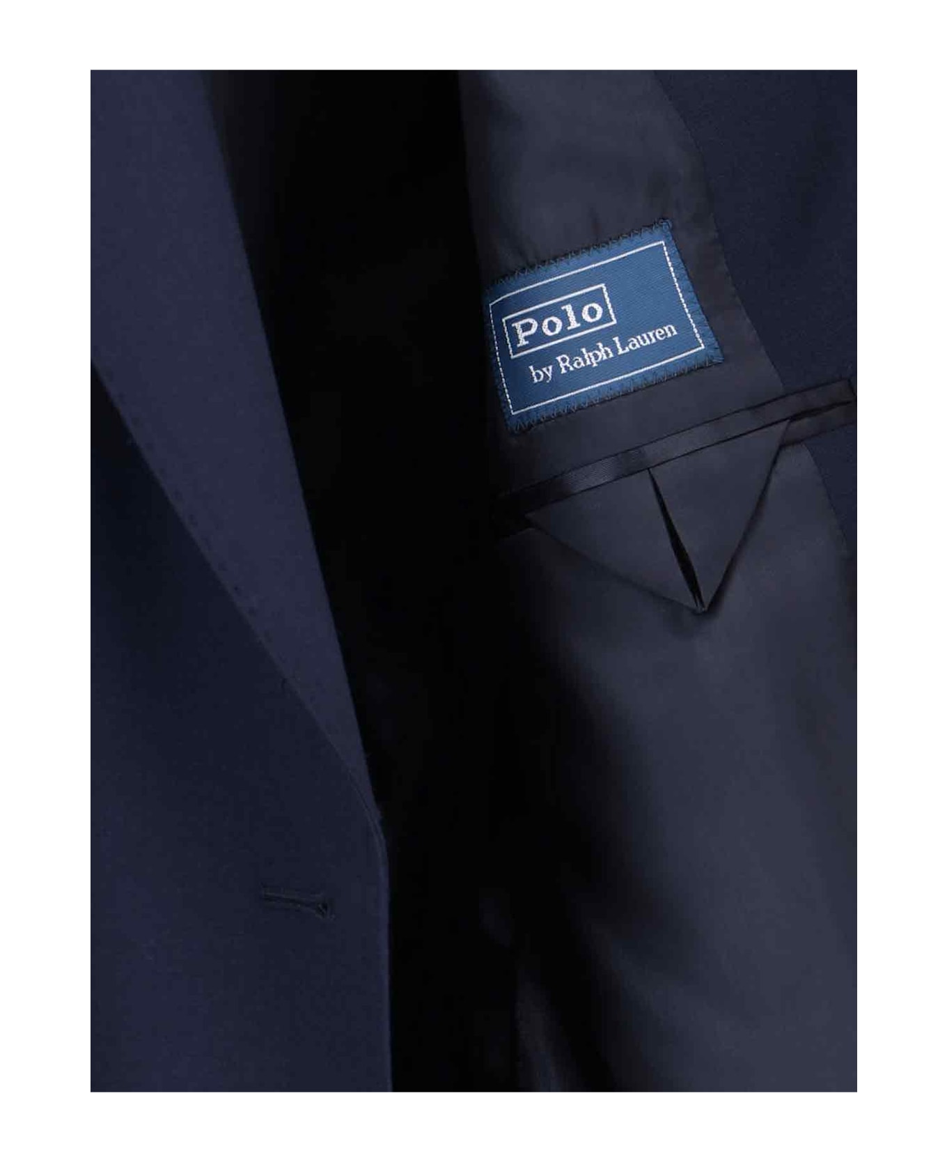 Polo Ralph Lauren Double-breasted Wool Blazer - Blue