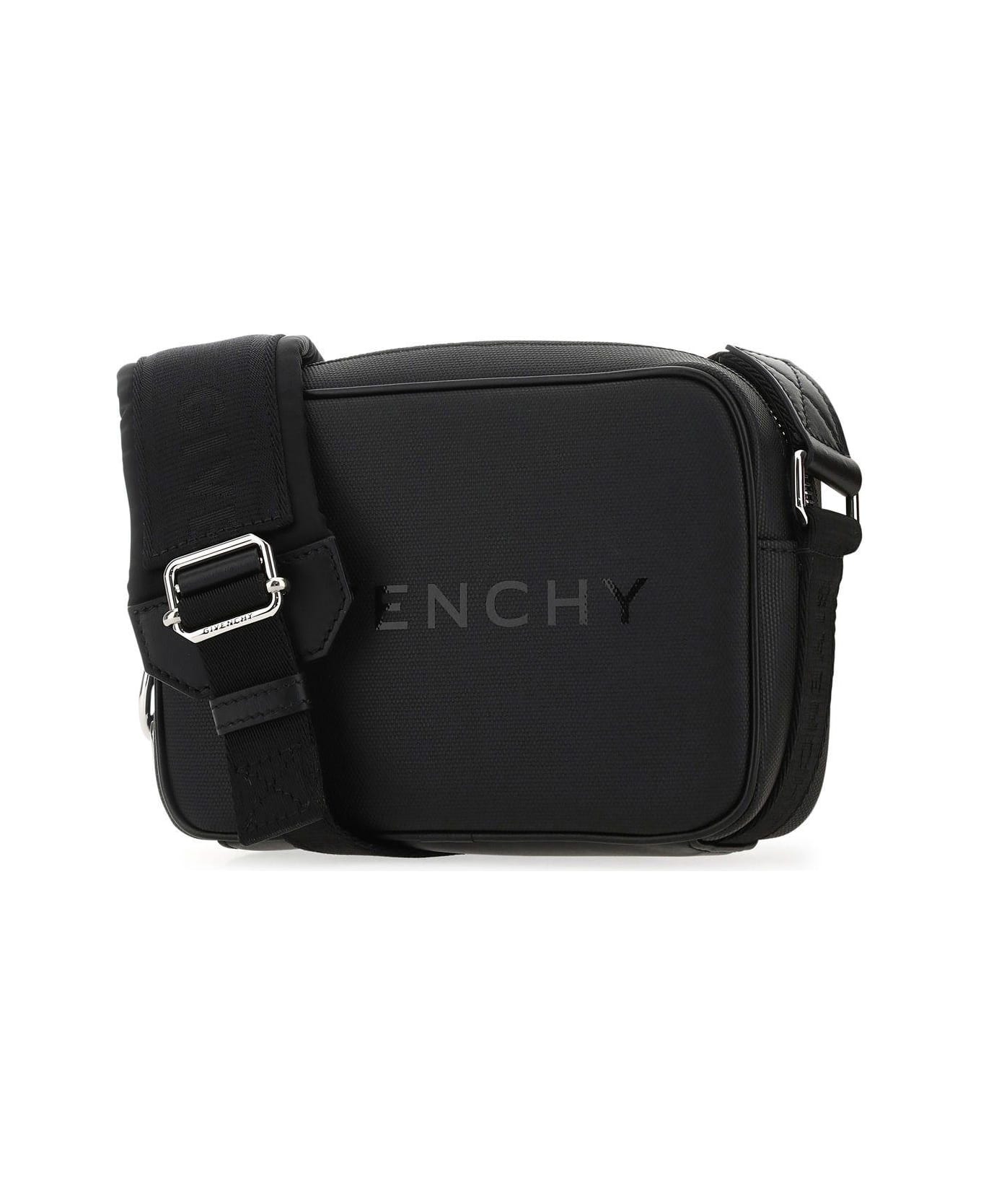 Givenchy Black Canvas G-essentials Crossbody Bag - Black ショルダーバッグ