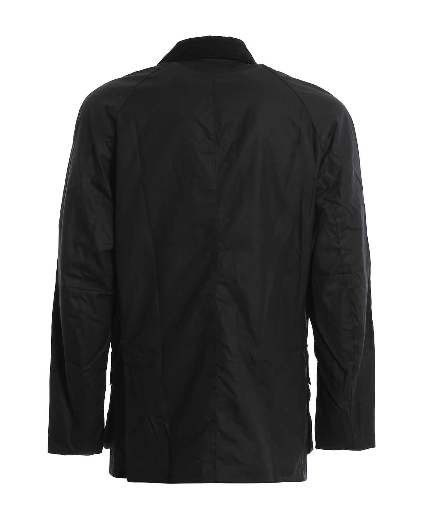 Barbour Ashby Wax Jacket - Navy