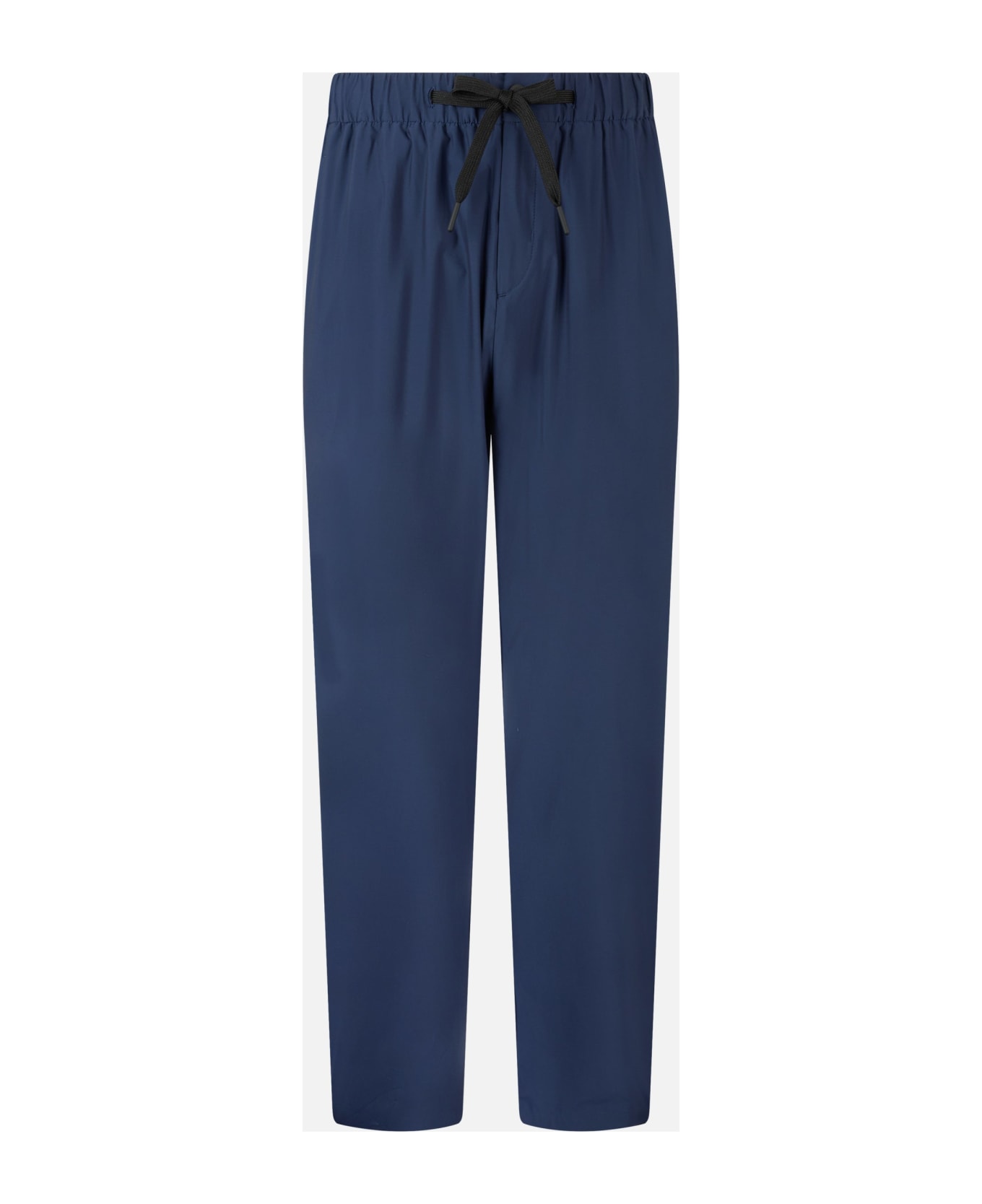 MC2 Saint Barth Man Navy Blue Casual Pants Porter - BLUE