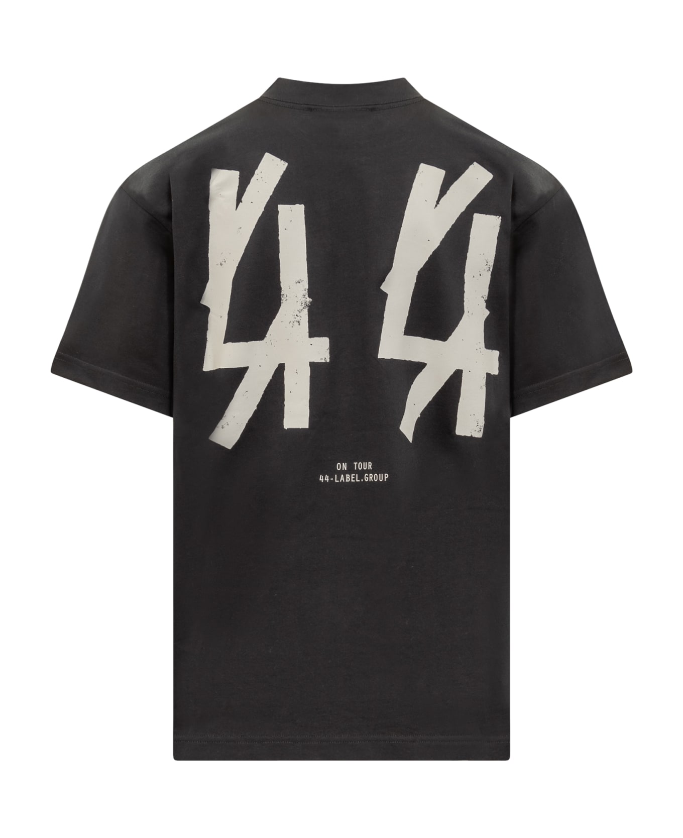 44 Label Group T-shirt With Aaa Print - BLACK-AAA PRINT