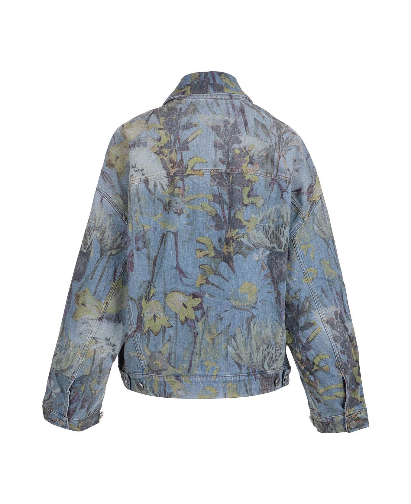 Stella McCartney Rewild Flora Printed Oversized Jacket シャツ