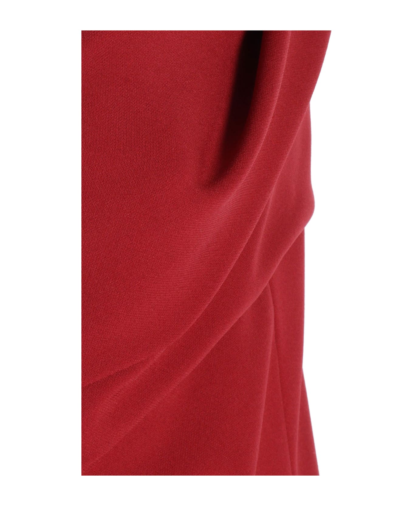 Philosophy di Lorenzo Serafini Red Midi Dress - RED