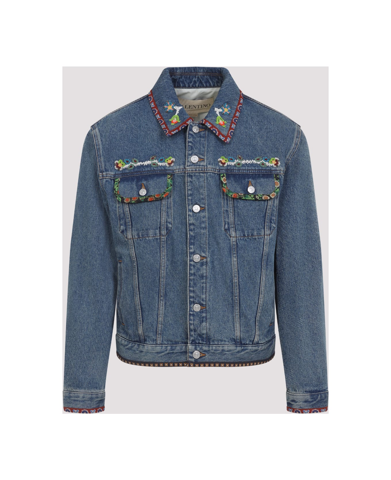 Valentino Jacket - Medium Blue Denim
