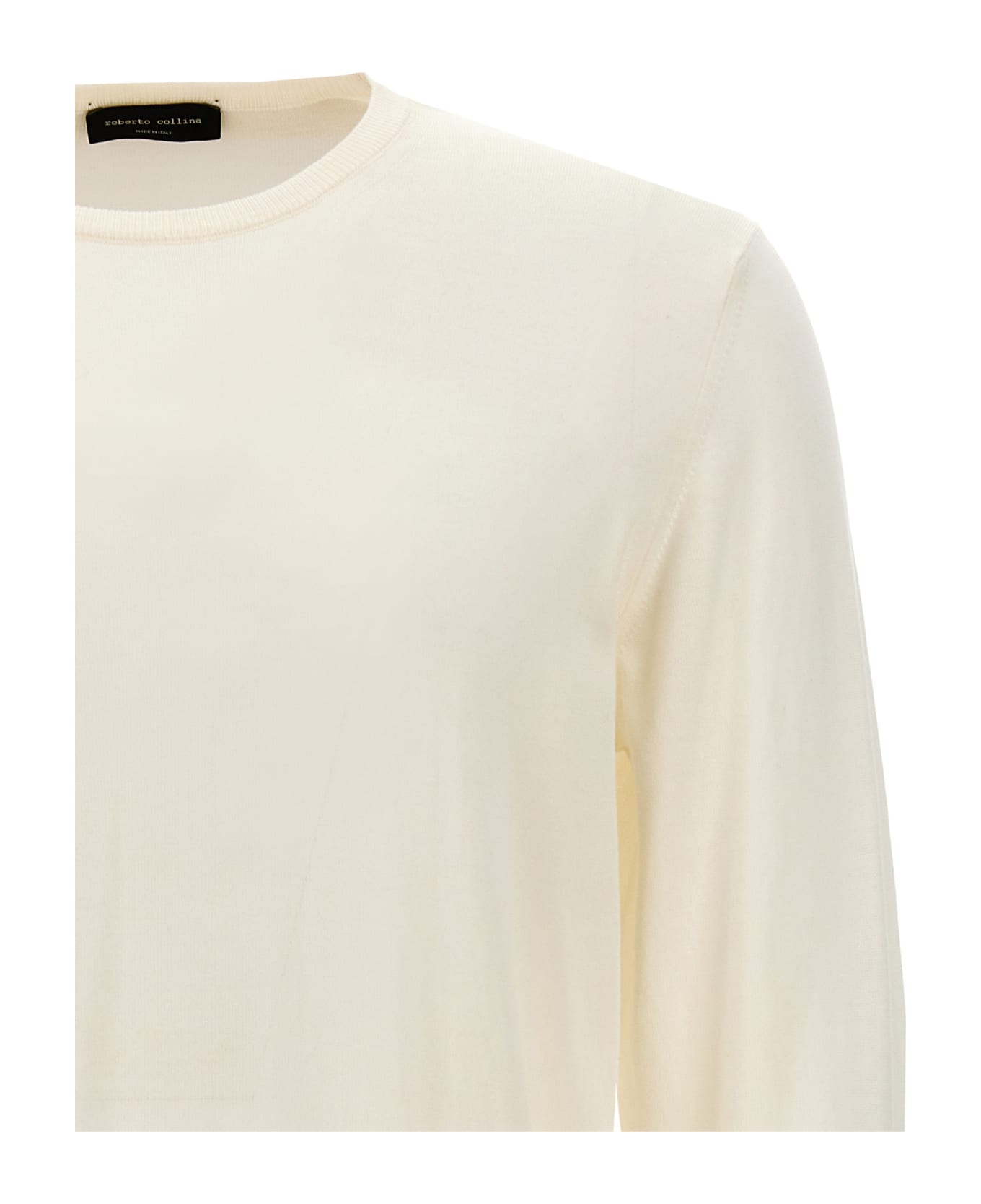 Roberto Collina Cotton Sweater - White ニットウェア