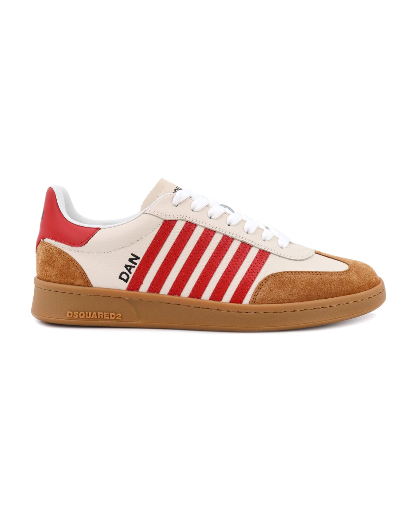 Dsquared2 Boxer Sneakers - Beige スニーカー