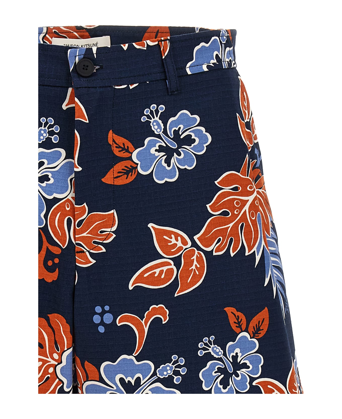 Maison Kitsuné 'board' Bermuda Shorts - Multicolor ショートパンツ