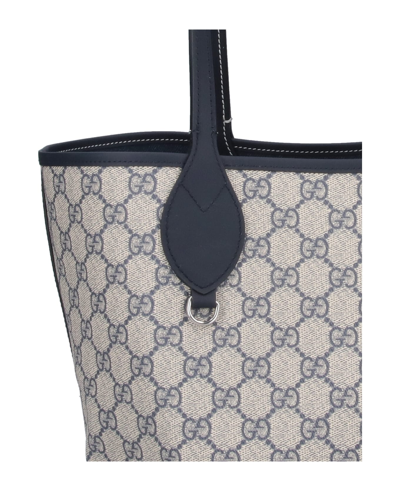【送料&関税込】Gucci Small Reversible Tote Bag tostissima Gucci Totissima small reversible tote in dark blue denim