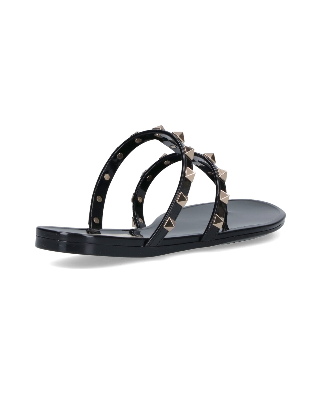 Valentino Garavani 
rockstud
 Sandals - Black  
