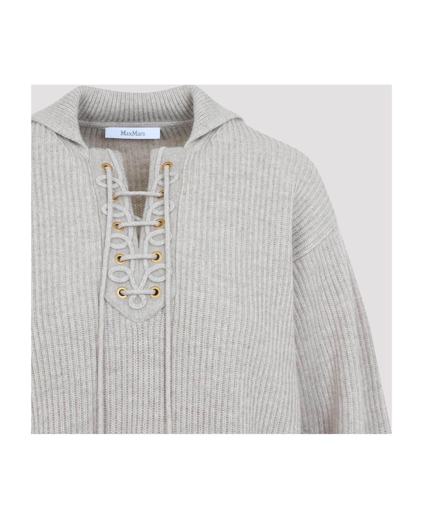 Max Mara Eccelso Pullover - BEIGE