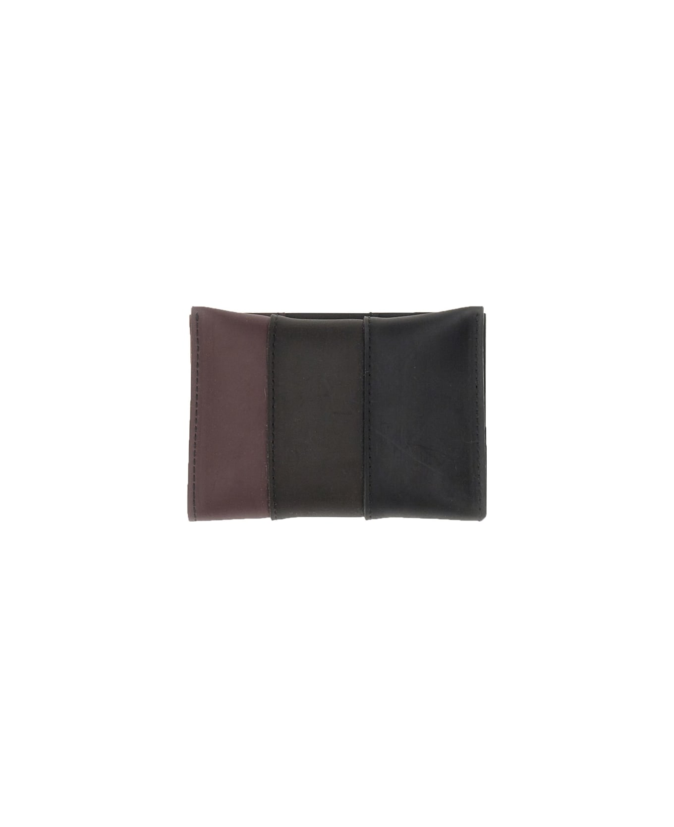 Sunnei Parallelepiped Pudding Wallet - BLACK